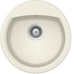 SCHOCK Manhattan R-100 Chiuveta bucatarie granit Cristalite 47x49 cm, bej (vanilla) (MANR100VANI) Chiuveta