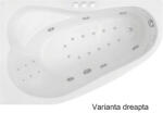 Belform Mistika Cada hidromasaj HidroAir-S2 150x100 cm, cu masaj dorsal (27DB2234)