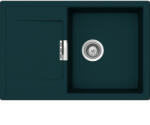 SCHOCK Mono D-100 Chiuveta bucatarie granit Cristadur 76x51 cm, verde (green line ivy) (MOND100IVY) Chiuveta