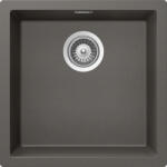 SCHOCK Kaia N-100 Chiuveta bucatarie granit Cristadur 45x45 cm, gri (silverstone) (KAIN100SILV) Chiuveta