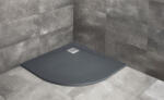 Radaway Cadita dus semirotunda compozit Radaway Kyntos A 80x80 cm, antracit (HKA8080-64/HKA-01)