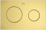 Roca Dual One Clapeta de actionare Dual Flush, auriu mat (brushed brass) (A8901890VA)