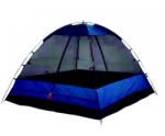HUPA Comet 4P Cort Camping Igloo Albastru cu Dublu Material 4 Anotimpuri pentru 4 Persoane 240x210x165cm 51-2027-106 (51-2027-106) Cort