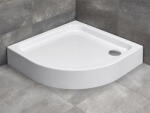Radaway Cadita dus semirotunda Radaway Siros A Compact 80x80 cm, autoportanta (sba8817-2)