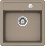SCHOCK Mono N-100S Chiuveta bucatarie granit Cristadur 49x51 cm, gri (green line twilight) (MONN100STWILSA) Chiuveta