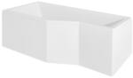 Besco Cada baie pe colt poligonala asimetrica Besco Integra acril 170x75 cm (WAI-170-PP)