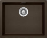 SCHOCK Kaia N-100L Chiuveta bucatarie granit Cristadur 55x45 cm, maro (bronze) (KAIN100LBRON) Chiuveta