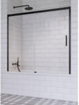 Radaway Idea Black PN DWJ Paravan cada cu usa glisanta 140 cm, profil negru (10003140-54-01R)