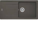 SCHOCK Element D-100L Chiuveta bucatarie granit Cristalite 100x50 cm, gri (asphalt) (ELED100LASPH) Chiuveta