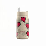 Estia Home Art Lens Save The Aegean Pahar Termos Oțel Inoxidabil Fără BPA 360ml Tender Lace cu Pai 01-42929 (01-42929)