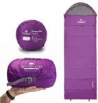 Woodland Sac de dormit dublu de vară Packlite mov PACKLITE-977 (PACKLITE-977) Sac de dormit