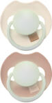 LOVI Világító szilikon dinamikus cumi PRIME 6-18hó 2db Ivory/Blush (34/437)