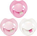 LOVI PRIME Tutti Frutti szilikon dinamikus cumi 18hó+ 3db Peony Pink (34/456)