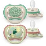 Philips Philips Avent SCF087/17 Ultra Air cumi 6-18 hó - Levelek mintával (2 db) (5913590)
