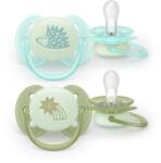 Philips Philips Avent SCF094/01 Ultra Soft Nighttime cumi 0-6 hó - Süni és Oroszlán (2 db) (5914806)