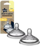 Tommee Tippee Natural Start etetőcumi közepes folyású 3 hó+ 2 db (5909362)