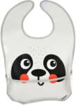 Canpol babies Szilikon előke zsebbel BabiesBoo panda (9/232_WHI)