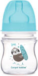 Canpol babies EasyStart anti-kólikás cumisüveg EXOTIC ANIMALS 120ml kék (35/220_BLU)