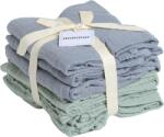 Mininor biopamut textilpelenka 70x70 cm 6 db (Szín: szürke/zöld) (woocommerce_gpf_27939)