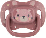 Canpol babies Szilikon szimmetrikus cumi CUTE ANIMALS 0-6hó 1db pink (34/924_PIN)