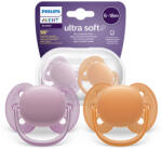 Philips Philips Avent SCF091/33 Ultra Soft cumi 6-18 hó - Narancs és Lila (2 db) (5906242)