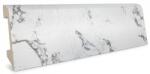 Profiline Plinta colorata polimer (PS) White-Silver Calacatta, 80 x 14 x 2000 mm, Profiline (DF-Q25027)
