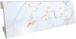 Profiline Plinta colorata polimer (PS) White Calacatta, 80 x 14 x 2000 mm, Profiline (DF-Q24129)