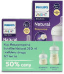 Philips Philips Avent Natural Response újszülött cumisüveg szett 125 ml + 260 ml (5907251)