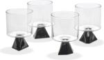 Serax Pahare Silos 380 ml, negre, 4 buc (B0826201-900) Pahar