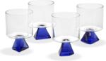 Serax Pahare Silos 380 ml, albastre, 4 buc (B0826201-600) Pahar