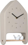 Karlsson Ceas de perete Love Birds, maro pastel (KA6130WG)