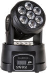 JB Systems CLUBWASH Moving Head Washlight cu 7 LEDuri de 12W RGBWA+UV