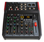 JB Systems Live 6 mixer digital fara amplificare cu 4 canale cu player USB si Bluetooth