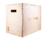 GymBeam PlyoBox Wood pliometrikus doboz