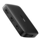 UGreen SWITCH video Ugreen, "CM332" 4K la 30Hz 3 x HDMI switch and HDMI splitter , negru, "80125" (timbru verde 0.8 lei)- 6957303881253 (80125)