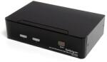 StarTech. com SV231DVIUA switch-uri pentru tastatură, mouse și monitor (KVM) Negru (SV231DVIUA)