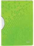 Leitz Wow ColorClip Dosar cu clip A4 verde (41850054)