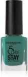 Dermacol 5 Day Stay hosszantartó körömlakk árnyalat 66 Emerald 11 ml