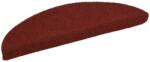 vidaXL 20 db piros öntapadó lépcsőszőnyeg 56 x 17 x 3 cm 3365671 (3365671)