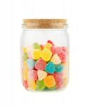Bimberek Üvegbefőttes üveg parafa tetővel 500ml, Bimberek, fűszerekhez, méretek 11, 7x8, 5cm (ZES001283)