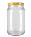 Bimberek 8 darabos 900 ml-es Bimberek üvegkészlet, fi82 fedéllel, ellenálló üveg, konzerváláshoz (ZES001284)