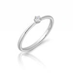 DiamondGroup 1C477W855-6 - Briliáns kővel díszített 18 karátos arany női gyűrű Méret: 55 (1C477W855-6)
