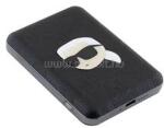 CG Mobile KARL LAGERFELD KARL HEAD PIN vésztöltő Type-C aljzat 5000mAh, LED jelzés, FEKETE (KLPB5FPGKSKIHK) (KLPB5FPGKSKIHK)