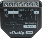 Shelly Gen4 2PM, WiFi, Zigbee, 2 csatornás redőnyvezérlő modul (SHELLY-GEN3-DIMMER)