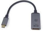 PremiumCord adapter USB-C-ről DisplayPort-ra DP1.4 Male/Female 8K@60Hz és 4k@120Hz 20cm (ku31dp12)