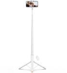 Tech-Protect Selfie Stick TECH-PROTECT L09S pentru telefon, Reglabil, Alb (5906302330881)