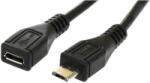PremiumCord micro USB 2.0 3m hosszabbító (ku2me3f)