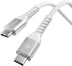 Spigen EB10010CCA Essential USB-C to USB-C Fabric Cable, 100 W, White (ACA11102)