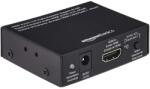 Amazon Basics HDMI Audio Extractor Converter 4K@30Hz (SPDIF + RCA Stereo) - fekete