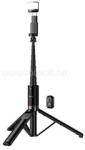 hoco. K34 tripod állvány univerzális, LED fény, FEKETE (HOCO_K34) (HOCO_K34)